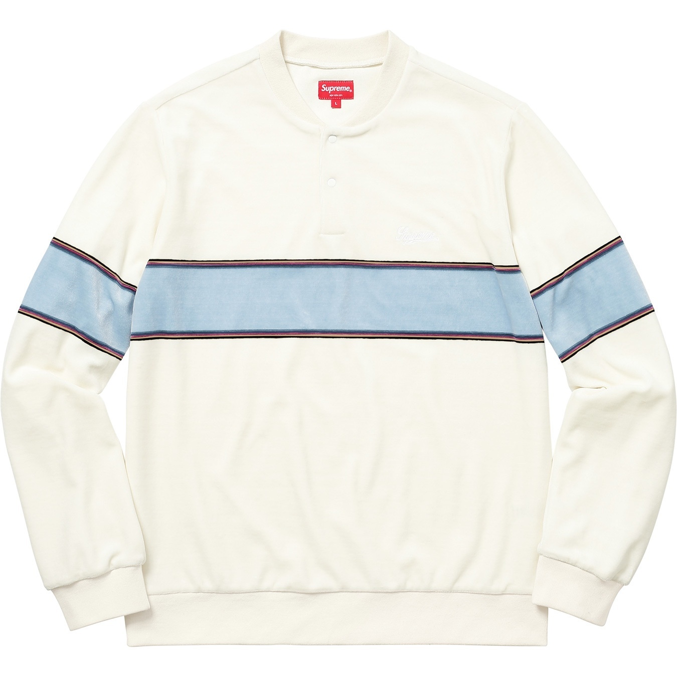 Velour Snap Henley view 5